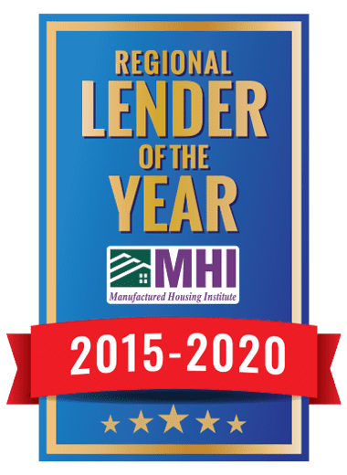 MHI Lender of the Year - 2015-2020